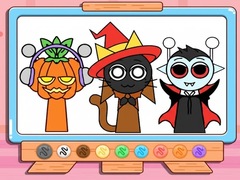 Тоглоом Coloring Book: Incredibox Sprunki Halloween