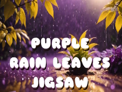 Тоглоом Purple Rain Leaves Jigsaw