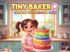 Тоглоом Tiny Baker: Rainbow Buttercream Cake