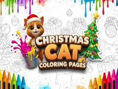Тоглоом Christmas Cat Coloring Pages