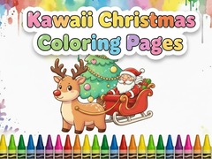 Тоглоом Kawaii Christmas Coloring Pages