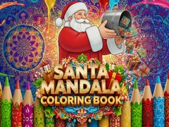Тоглоом Santa Mandala Coloring Book