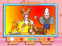 Тоглоом Coloring Book: 99 Nights In The Forest