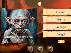 Тоглоом Middleearth Quiz
