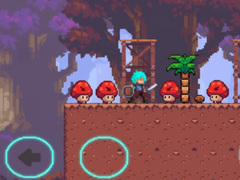 Тоглоом The Blue-Haired Warrior vs the Red Mushroom Monsters