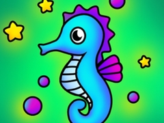 Тоглоом Seahorse Coloring