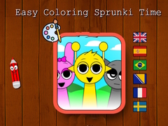 Тоглоом Easy Coloring Sprunki Time