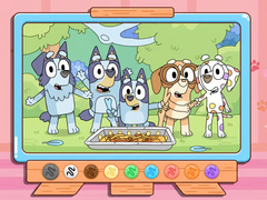 Тоглоом Coloring Book: Bluey Spy Game Friends