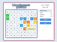 Тоглоом Word Construct Solitaire