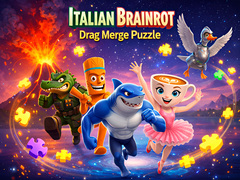Тоглоом Italian Brainrot Drag Merge Puzzle