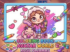 Тоглоом Coloring Book: Avatar World Rose Pajamas