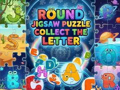 Тоглоом Round Jigsaw Puzzle - Collect the Letter