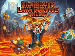 Тоглоом Brainrots Lava Survive Online