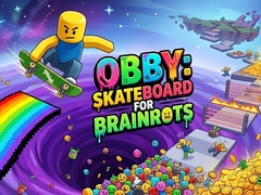 Тоглоом Obby: Skateboard for Brainrots