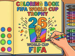 Тоглоом Coloring Book: FIFA World Cup Trophy
