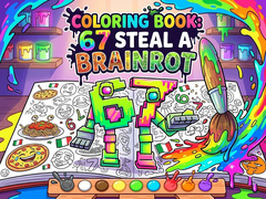 Тоглоом Coloring Book: 67 Steal A Brainrot