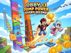 Тоглоом Obby +1 Jump Power Every Second