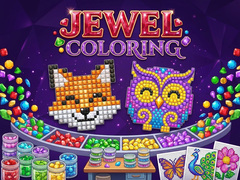 Тоглоом Jewel Coloring