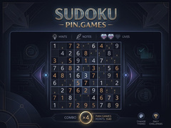Тоглоом Sudoku - Pin.Games