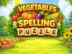 Тоглоом Vegetable Spelling Puzzle