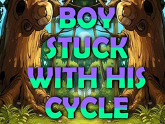 Тоглоом Boy Stuck with His Cycle
