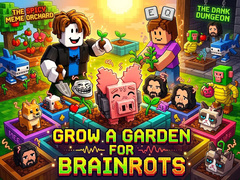 Тоглоом Grow a garden for Brainrots