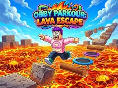 Тоглоом Obby Parkour: Lava Escape