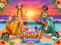 Тоглоом Besties Sunset Scooter Rider