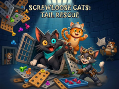 Тоглоом Screwloose Cats: Tail Rescue
