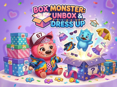 Тоглоом Box Monster: Unbox & Dress Up