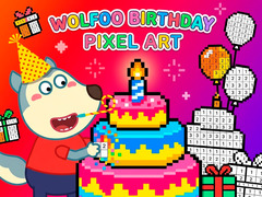 Тоглоом Wolfoo Birthday Pixel Art