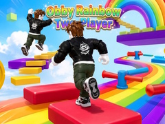 Тоглоом Obby Rainbow Parkour Two Player