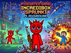 Тоглоом Pixelated Game Incredibox Sprunki Playground