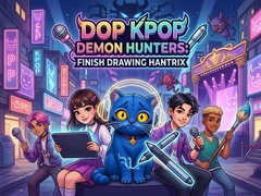 Тоглоом DOP KPop Demon Hunters: Finish Drawing Hantrix
