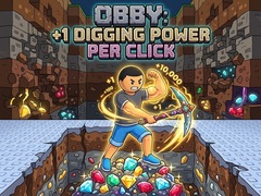 Тоглоом Obby: +1 Digging Power per Click