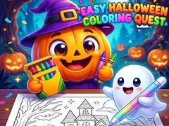 Тоглоом Easy Halloween Coloring Quest
