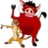 Timon болон Pumbaa тоглоом 